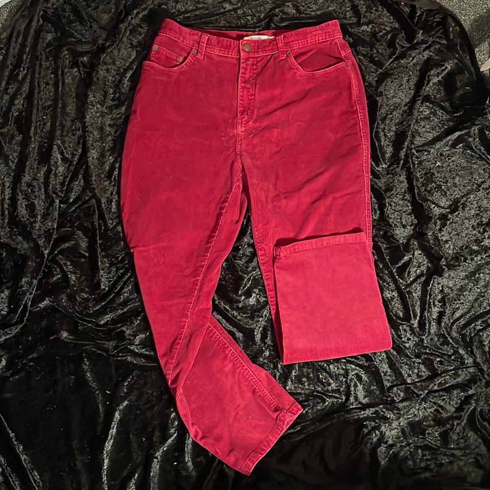 Billbash Red Corduroy Pants